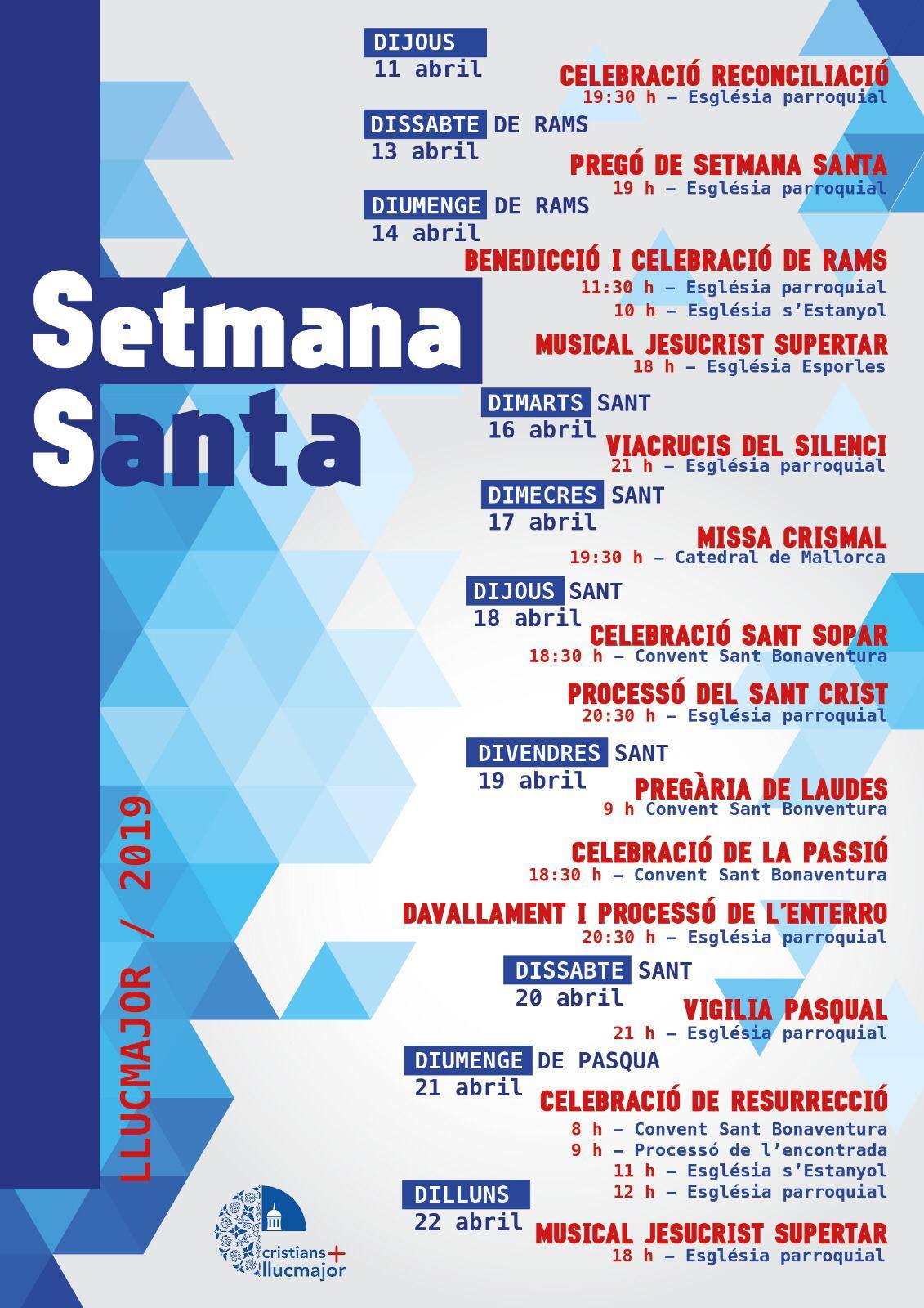 Semana Santa en Llucmajor 2019 Llucmajor / 
Lluchmayor